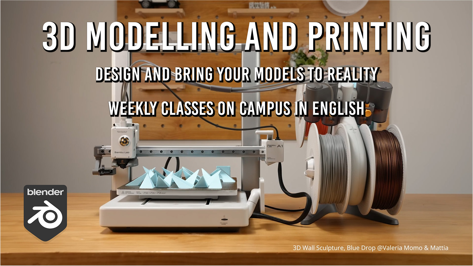 3D Modelling and Printing course in Barcelona Code School