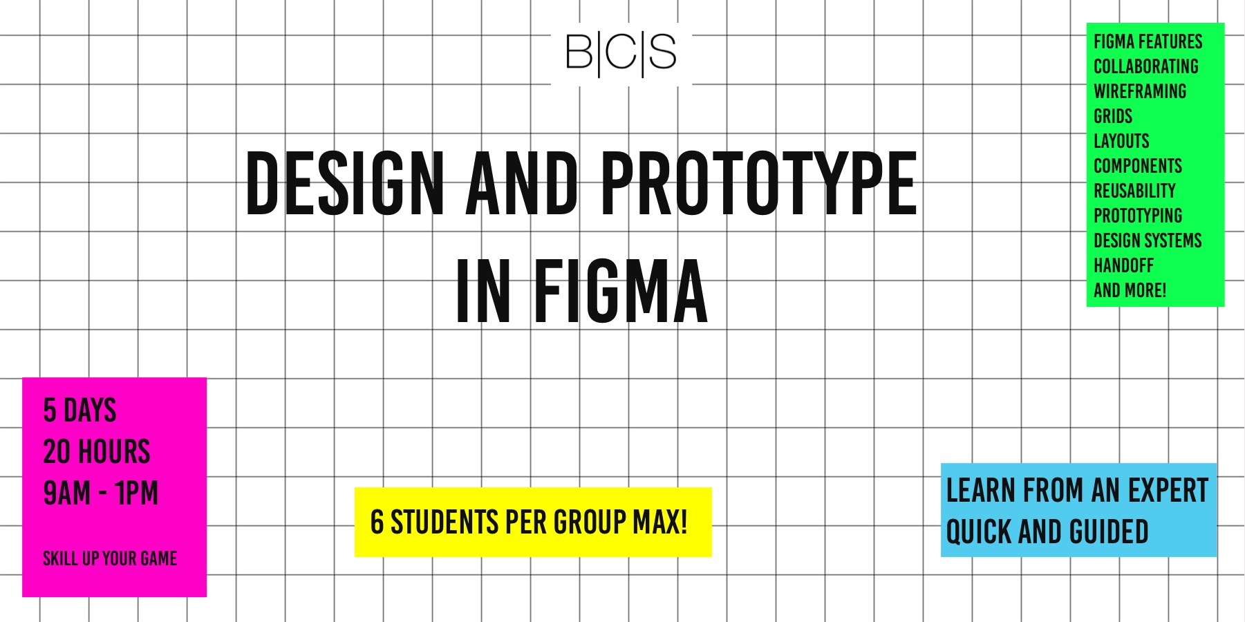 Design and prototype in Figma