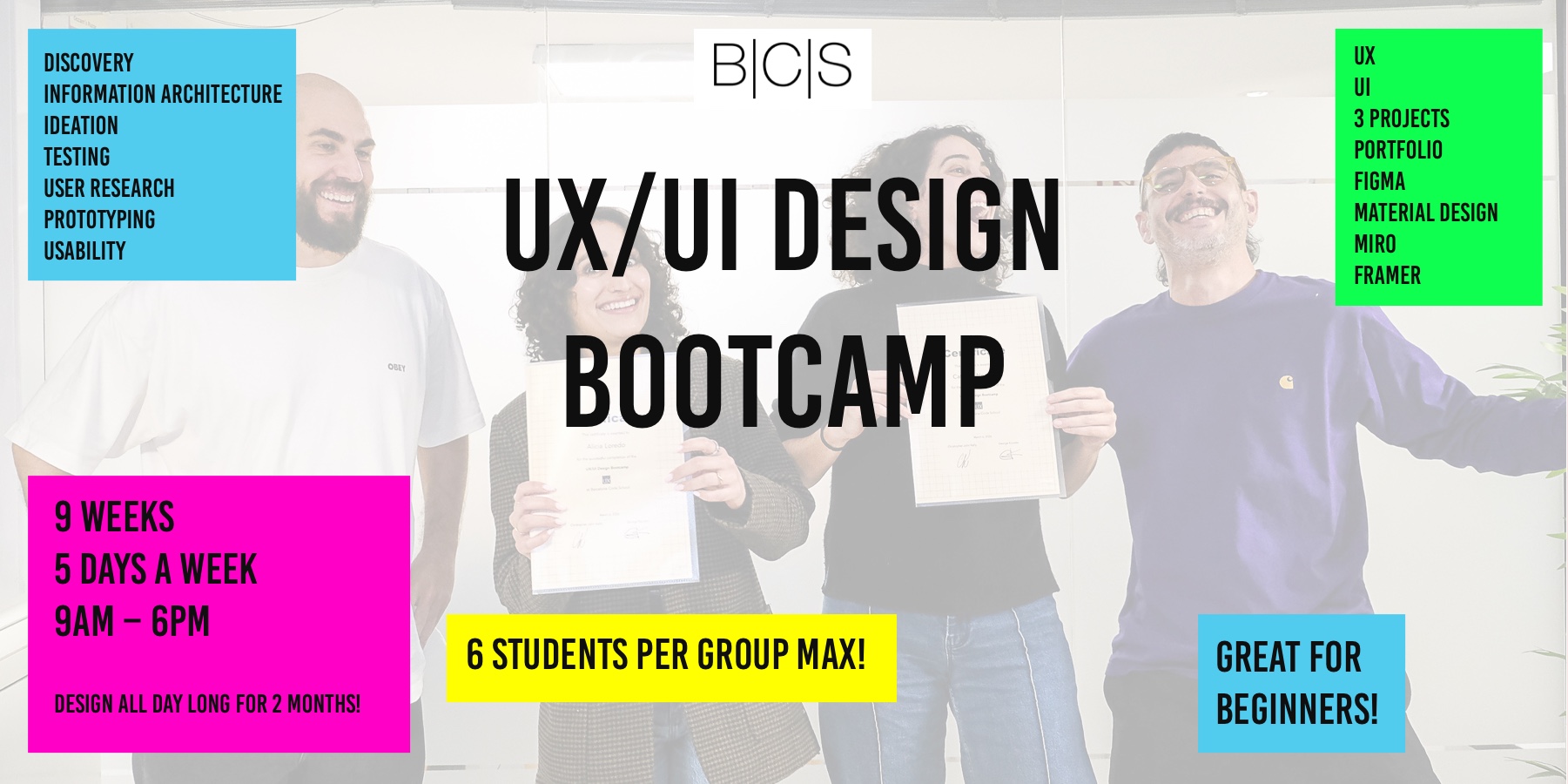UX/UI Design Bootcamp in Barcelona Code School