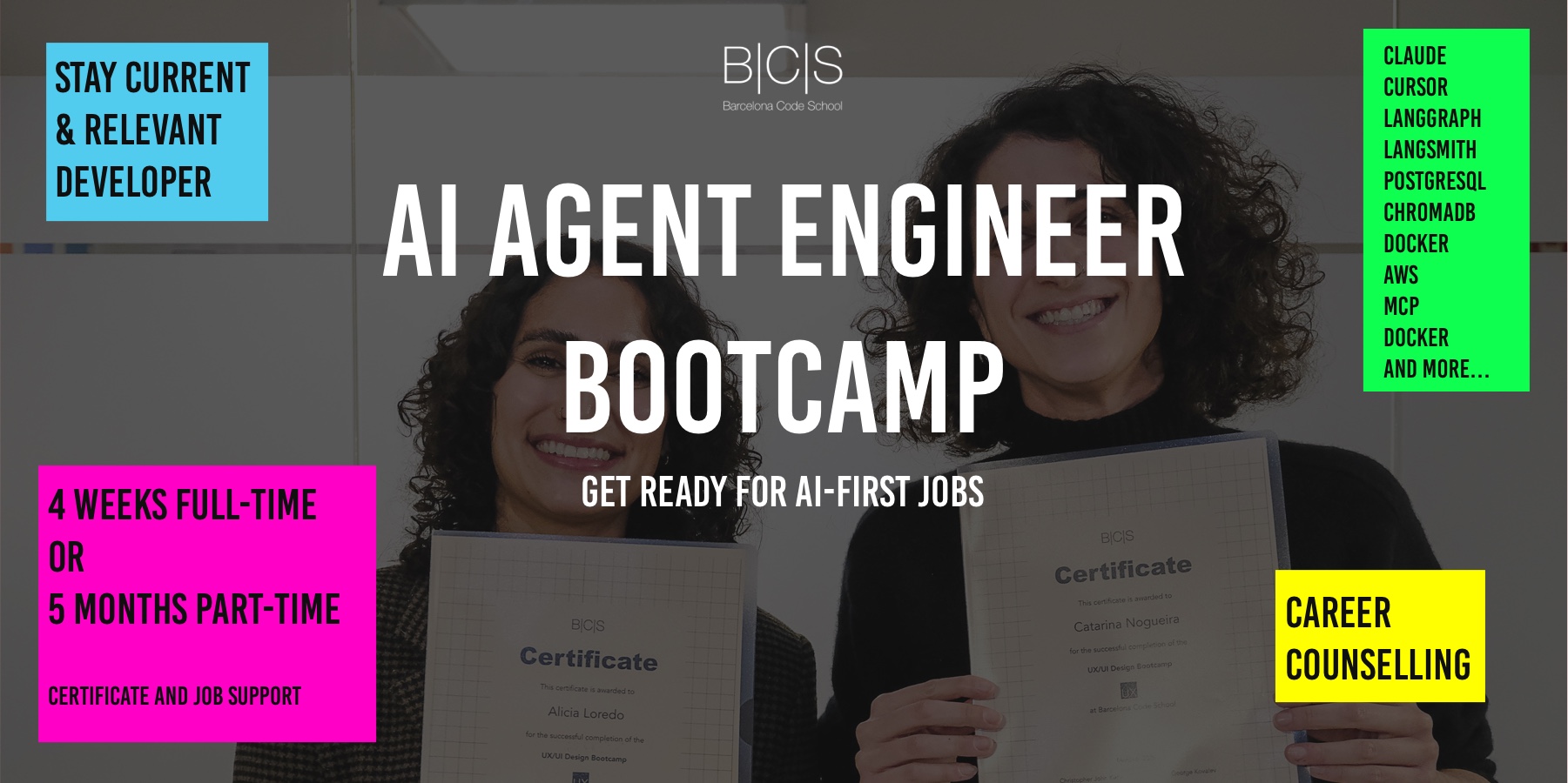 AI Agent Engineer Bootcamp at Barcelona Code School