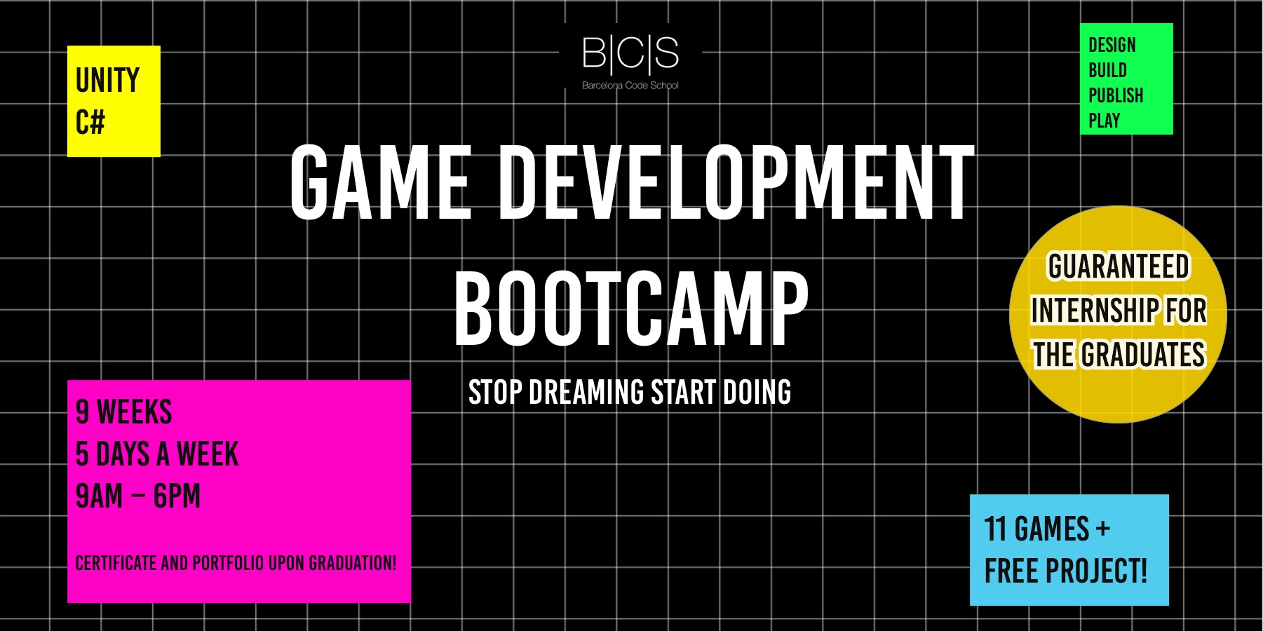 Game Development Bootcamp in Barcelona Code School