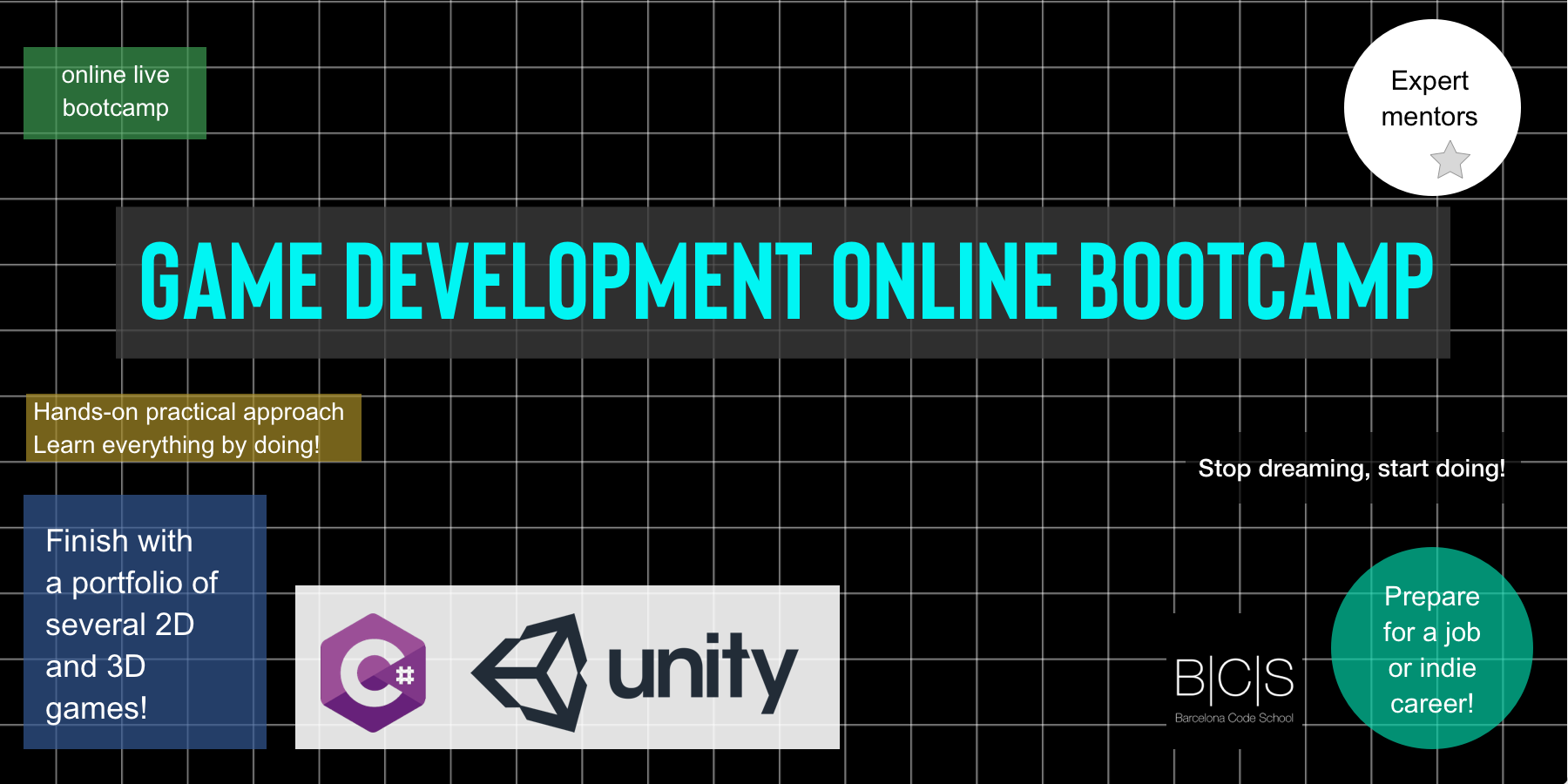 Game Development Online Bootcamp in Barcelona Code School